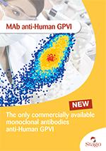 Stago Offers the Only Commercially Available Monoclonal Antibodies Anti-Human GPVI 
